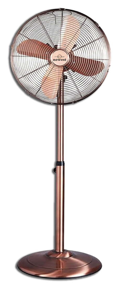 Ανεμιστήρας ορθοστάτης  χρωμίου RETRO   40cm     FS40-BR