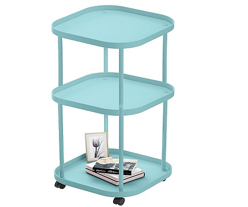 Tραπεζάκι με ροδάκια 3 επιπέδων  104-3green