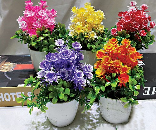 Γλαστράκι με λουλούδι   A0217