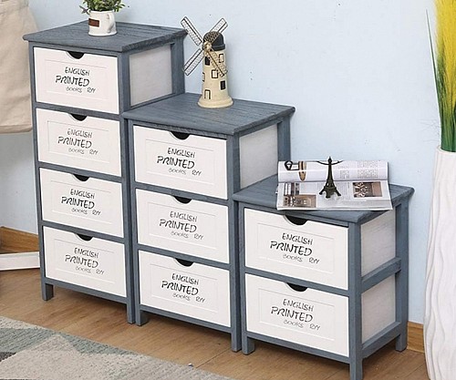 Συρταριέρα ξύλινη   G999-4L