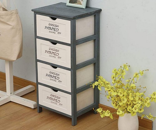 Συρταριέρα ξύλινη   G999-4L