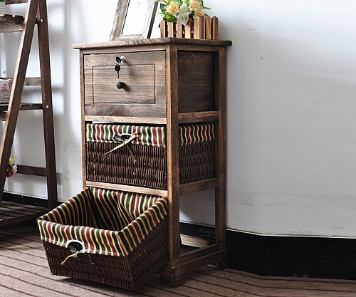 Συρταριέρα ξύλινη  G152-3B