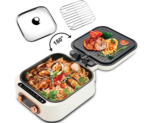 Πολυμηχάνημα- ψησταριά  πολυμάγειρας 3 σε 1    R-5409