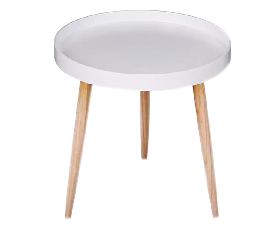 Τραπεζάκι στρογγυλό   A-1507  white