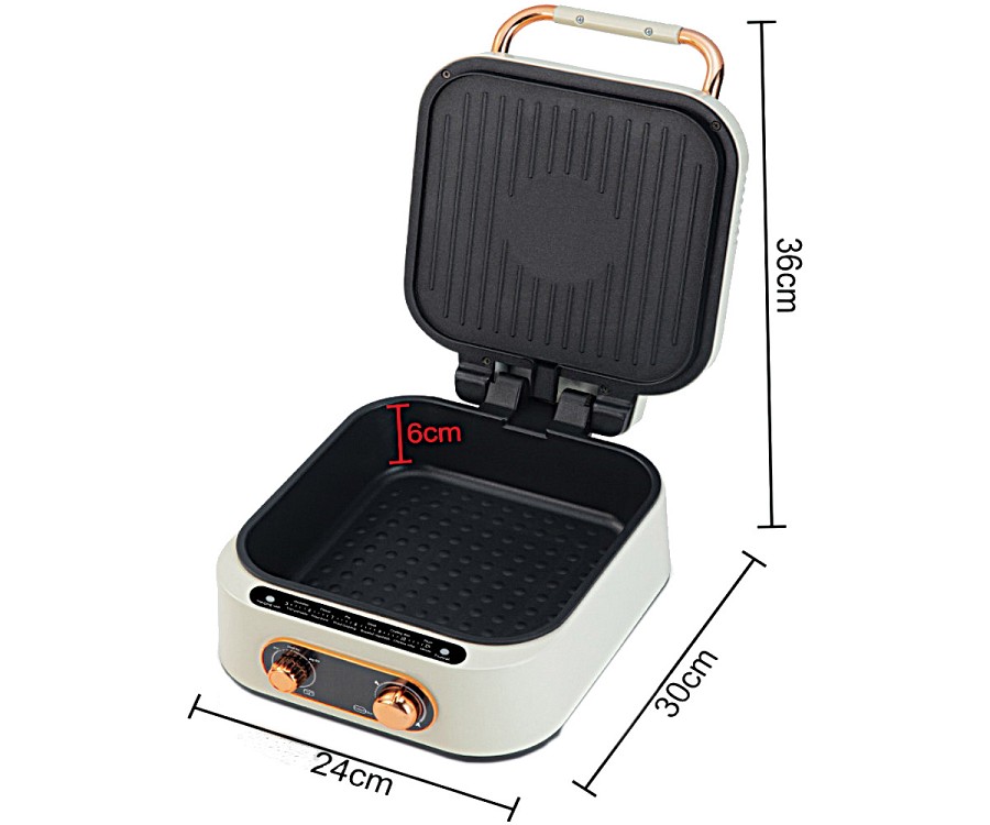 Πολυμηχάνημα- ψησταριά  πολυμάγειρας 3 σε 1    R-5409