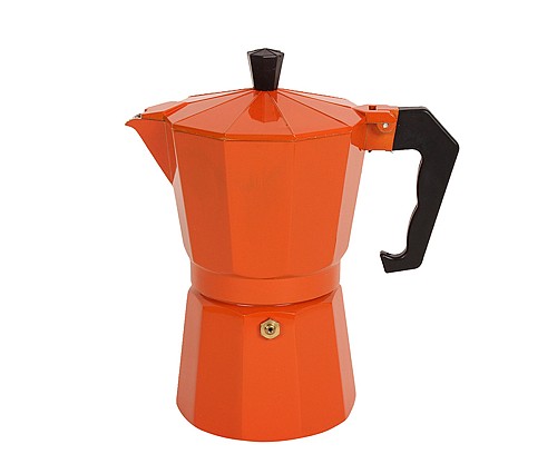 Μπρίκι Espresso πορτοκαλί 9 φλυτζάνια  16229 orange