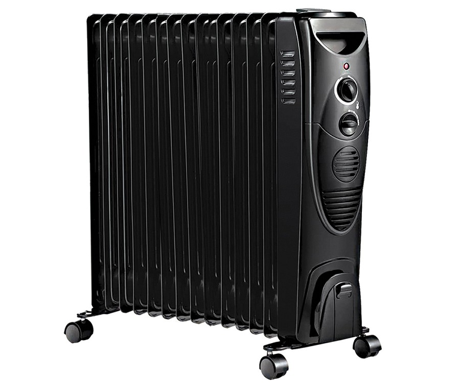 Καλοριφέρ λαδιού 13 φέτες  με αερόθερμο  R1331B