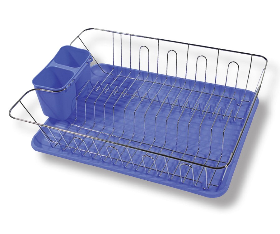 Πιατοθήκη inox με πλαστικό Δίσκο