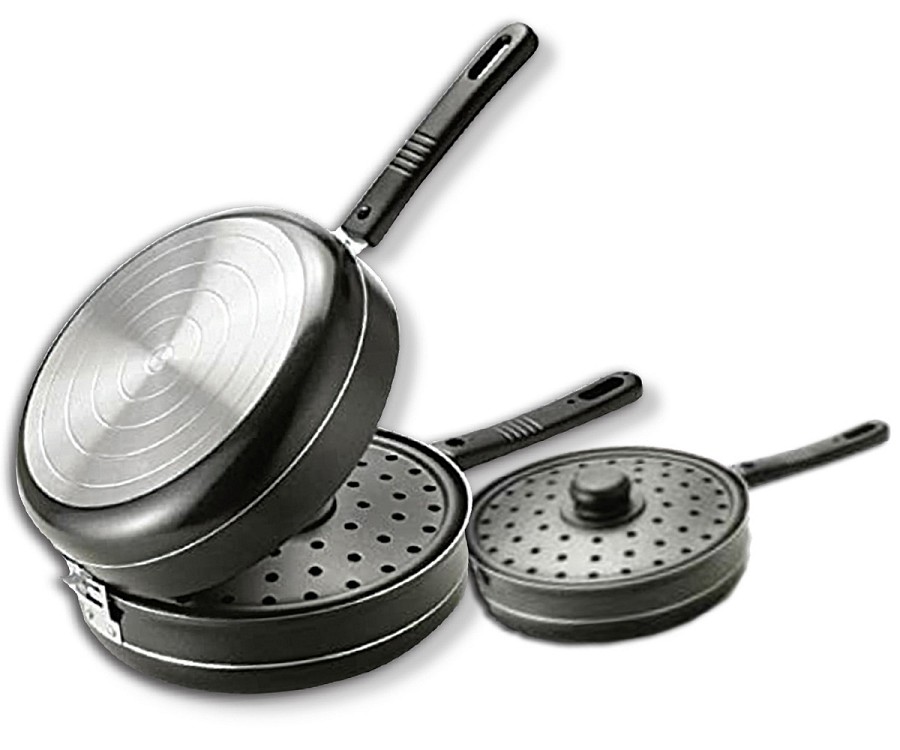 Ομελετιέρα+Ατμομάγειρας 24cm - 2 σε 1