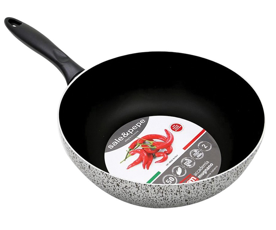 Τηγάνι αντικολλητικό βαθύ-γουόκ 26cm SALE & PEPE Ιταλίας