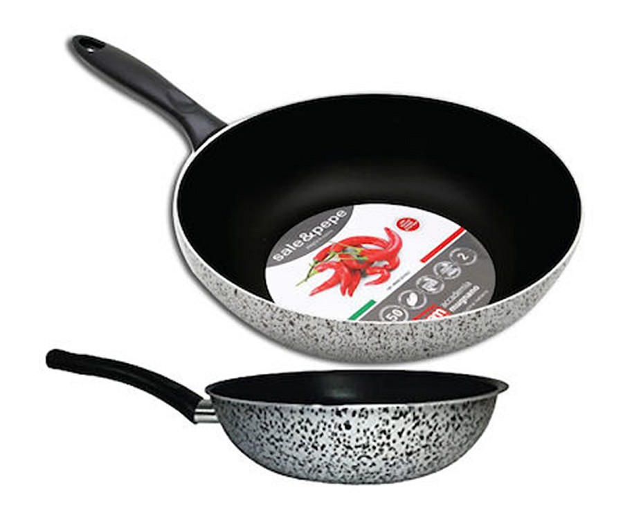Τηγάνι αντικολλητικό βαθύ-γουόκ 24cm SALE & PEPE Ιταλίας