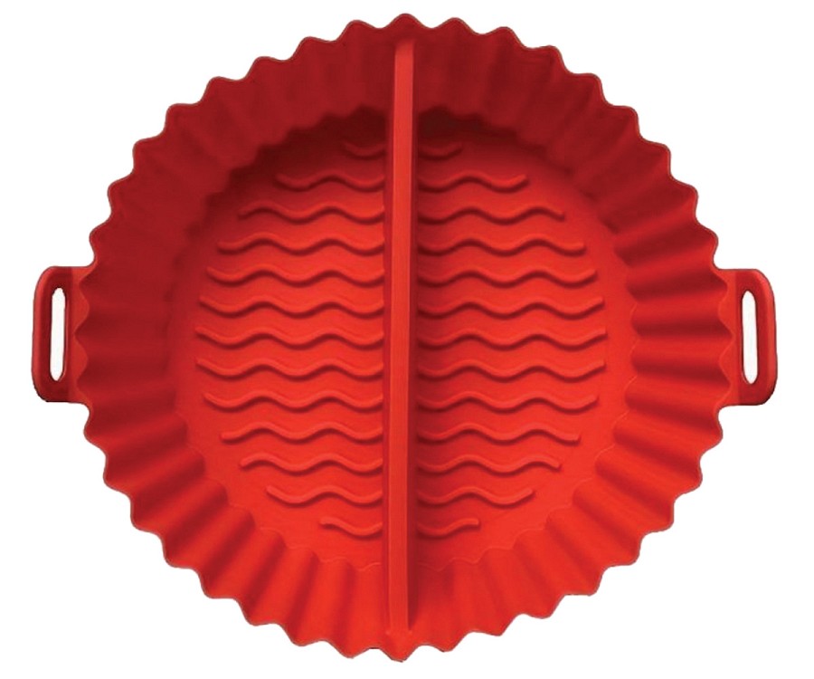 Φόρμα σιλικόνης στρογγυλή με χώρισμα  για φριτέζα αέρος  CK10-283