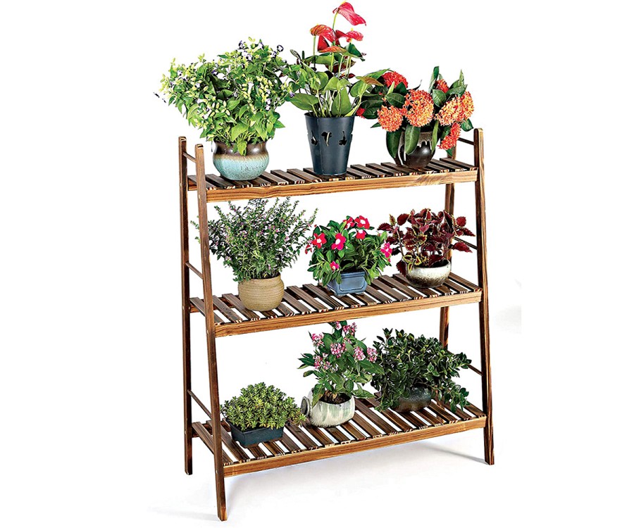 Ραφιέρα ξύλινη 3 επιπέδων  Α219