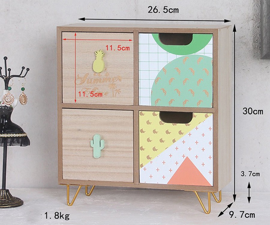 Συρταριέρα ξύλινη ΜΙΝΙ F-133