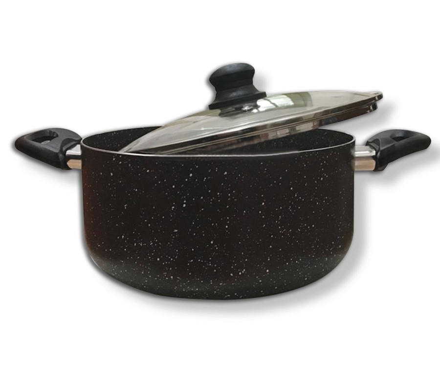 Κατσαρόλα αντικολλητική πέτρας-γρανίτη 26cm OLINA GRANITE