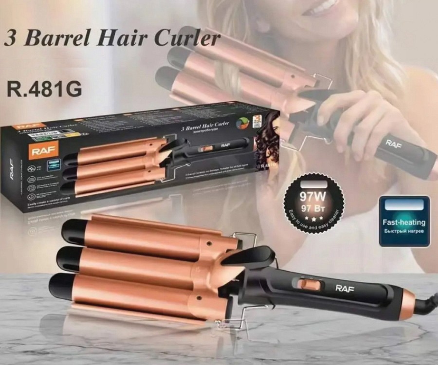 Τοστιέρα  μαλλιών  R-481G