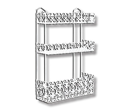 Εταζιέρα λευκή ίσια 3 επιπέδων  5006