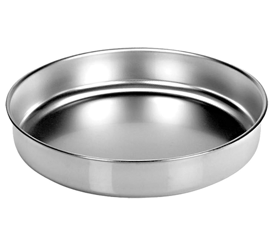 Ταψί inox στρογγυλό 18/c  30cm