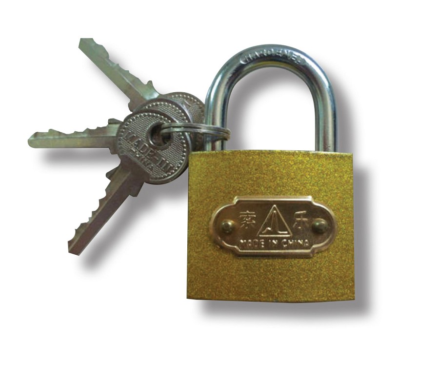 Λουκέτο χρυσό 25mm   25G