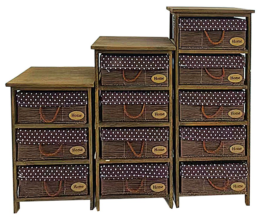 Συρταριέρα ξύλινη  1308-4K