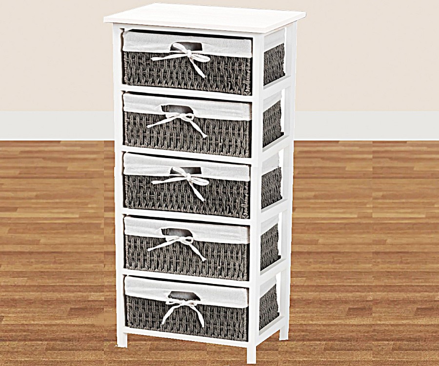 Συρταριέρα ξύλινη   1308-5ZG