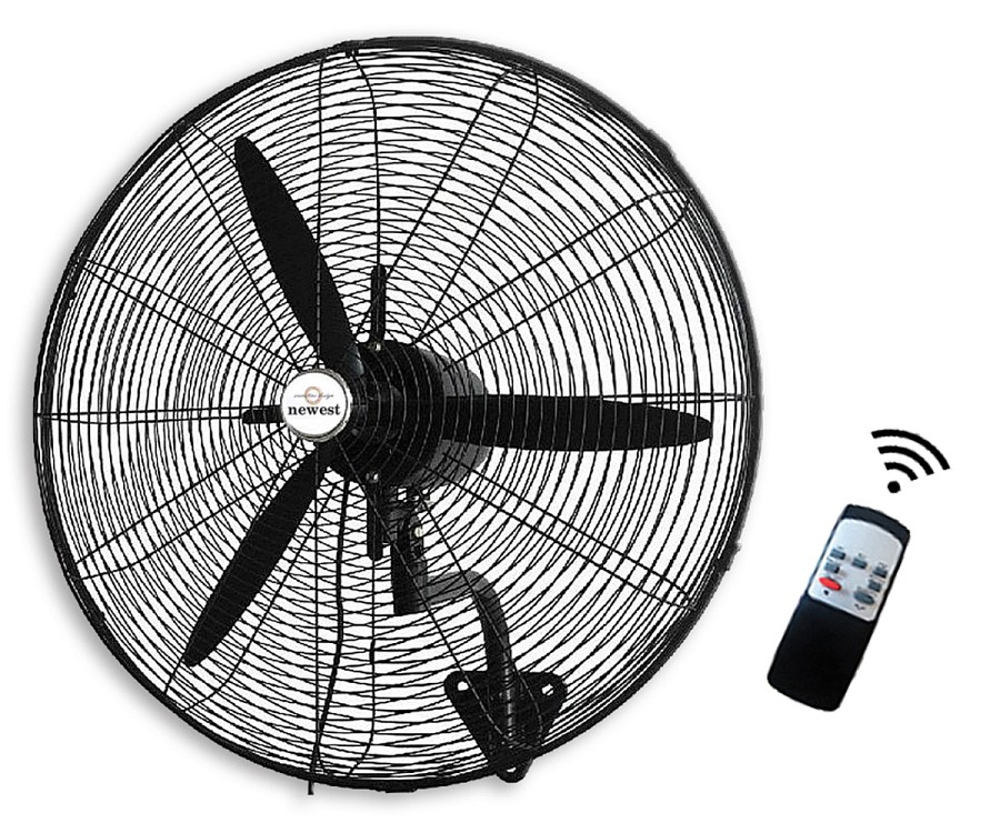 Ανεμιστήρας τοίχου 75cm επαγ.+μεταλ.+τηλεχειρ.   FΑ-750W-RC
