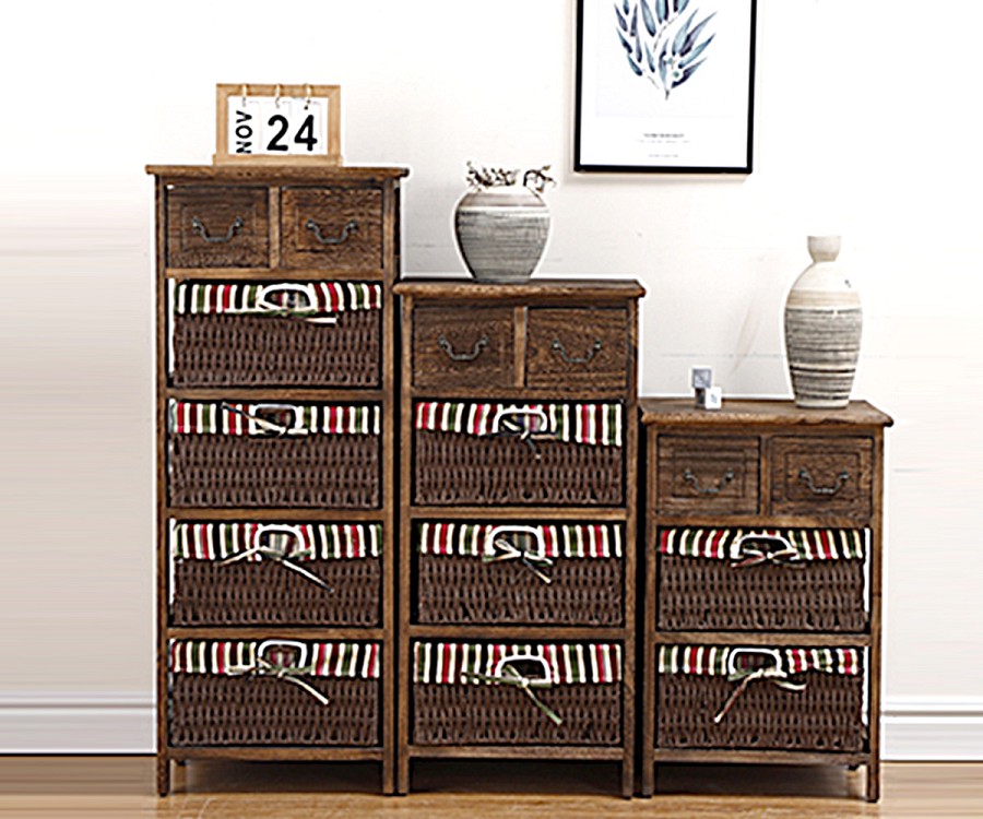 Συρταριέρα ξύλινη  G140-3B