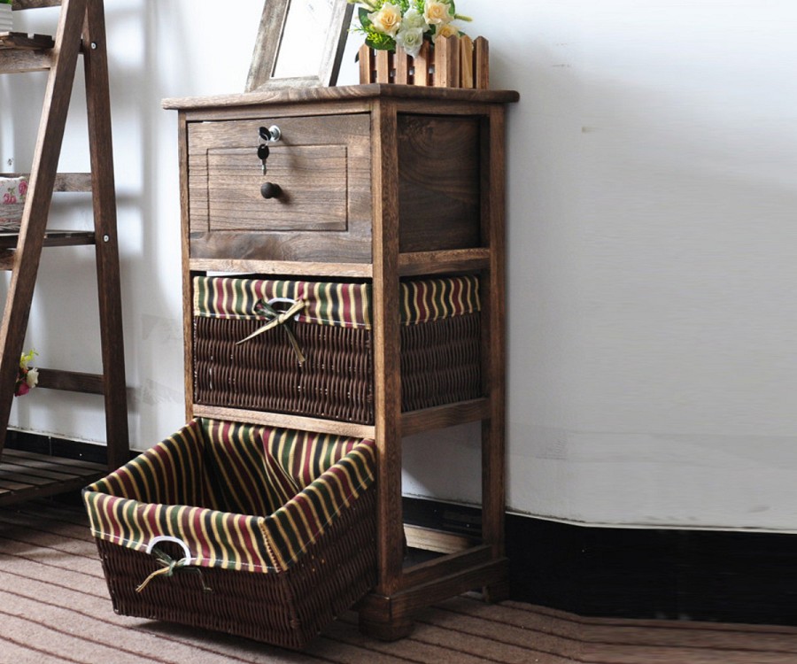 Συρταριέρα ξύλινη  G152-3B