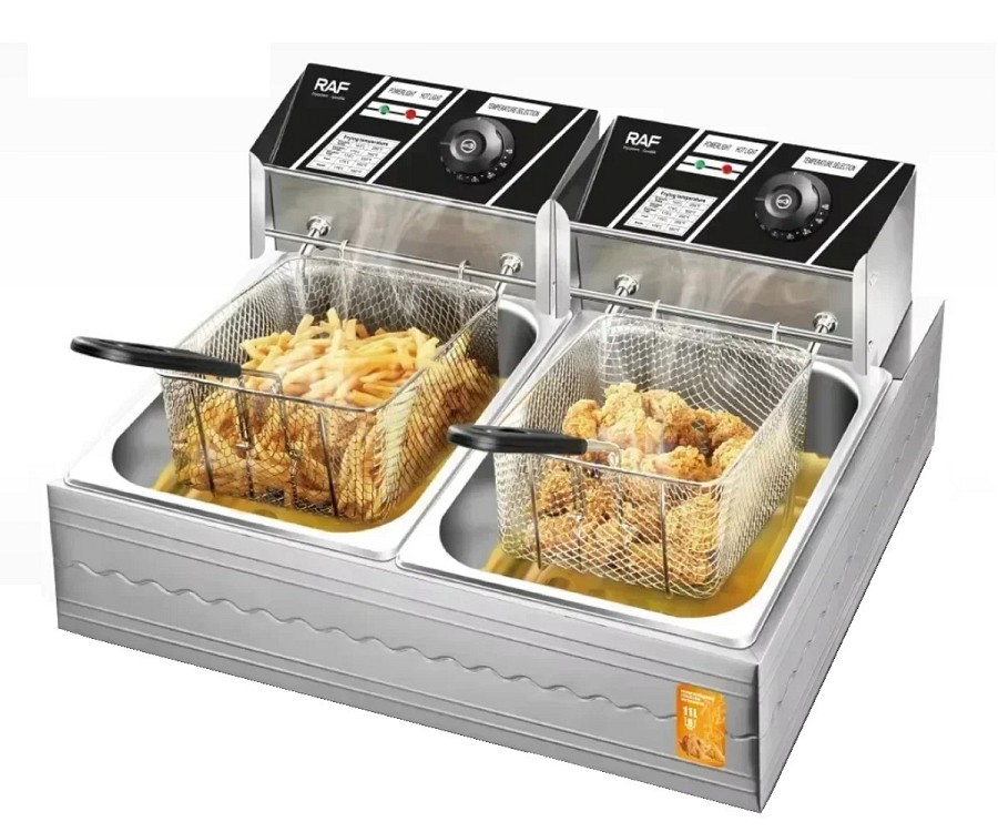 Φριτέζα ηλεκτρική  6L+6L    R-5221