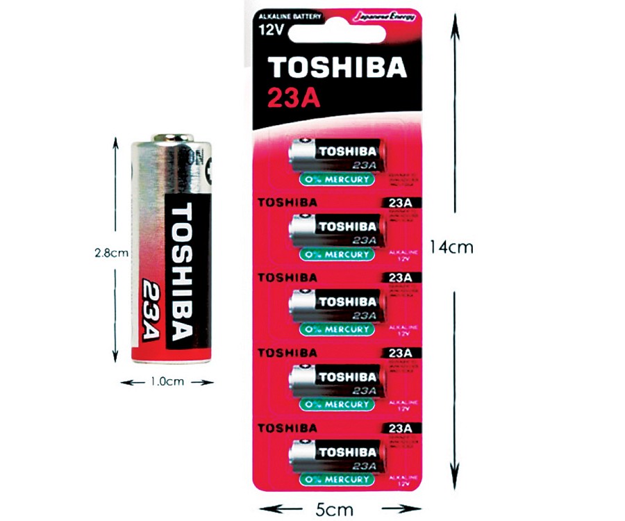 Μπαταρία TOSHIBA αλκαλική   23Α